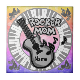 Azulejo De Cerâmica Mãe Rocker