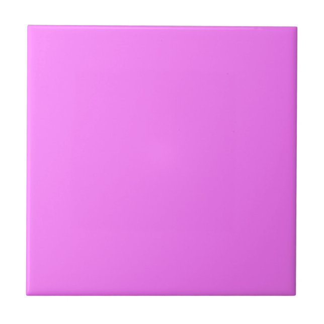 Azulejo De Cerâmica Magenta (Frente)