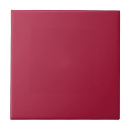 Azulejo De Cerâmica Magenta Prime - Cor Sólida Rosa Média
