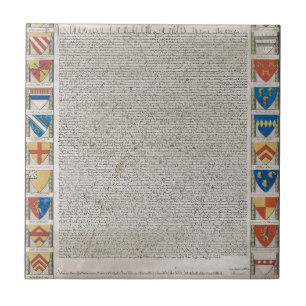 Azulejo De Cerâmica Magna Carta #2