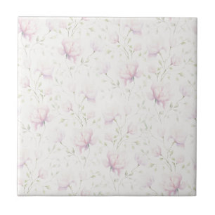 Azulejo De Cerâmica Magnésia Rosa