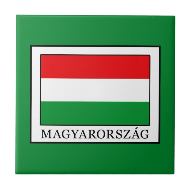 Azulejo De Cerâmica Magyarorszag (Frente)