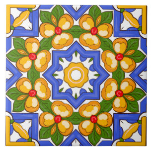 Azulejo De Cerâmica Majolica,azulejos do Mediterrâneo
