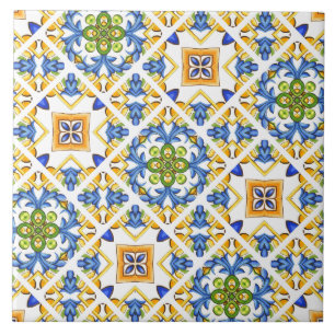 Azulejo De Cerâmica Majolica,limão,azulejos Sicilianos,Azulejo cerâmic