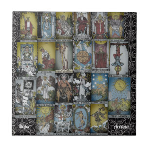 Azulejo De Cerâmica Major Arcana Tarot Sux