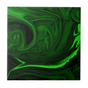Azulejo De Cerâmica malaquite verde da textura