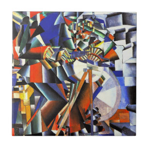 Azulejo De Cerâmica Malevich Kazimir O Knifegrinder