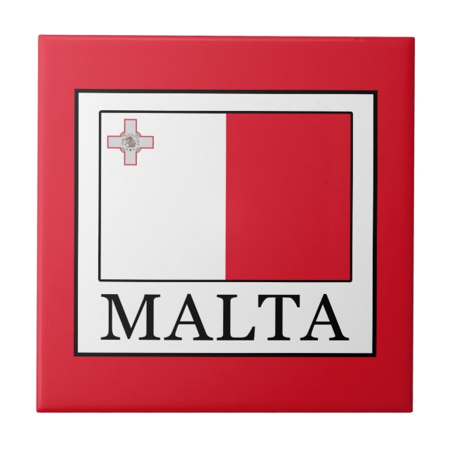 Azulejo De Cerâmica Malta (Frente)