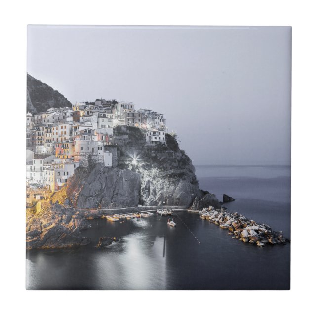 Azulejo De Cerâmica Manarola Cinque Terre Liguria Itália presente de a (Frente)