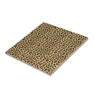 Azulejo De Cerâmica Manchas-leopardo bonitas Padrões de Impressão de