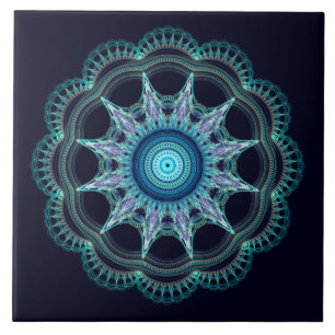 Azulejo De Cerâmica Mandala