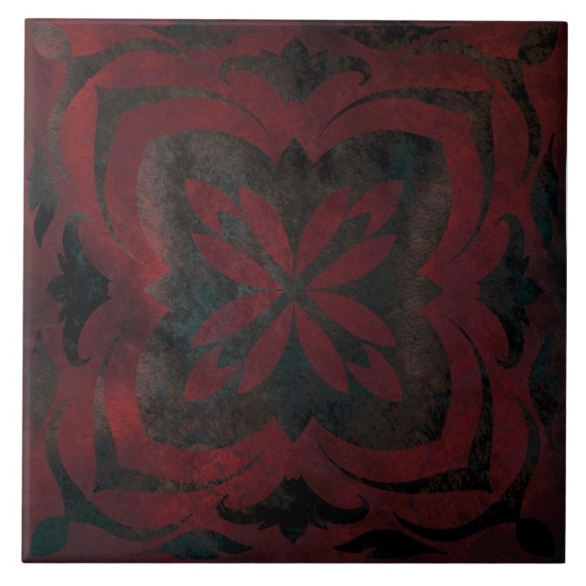 Azulejo De Cerâmica mandala (Frente)