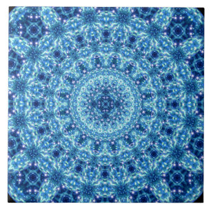 Azulejo De Cerâmica Mandala de cristal do esplendor