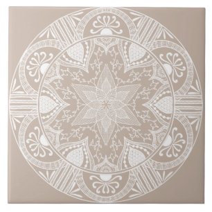 Azulejo De Cerâmica Mandala de lãs