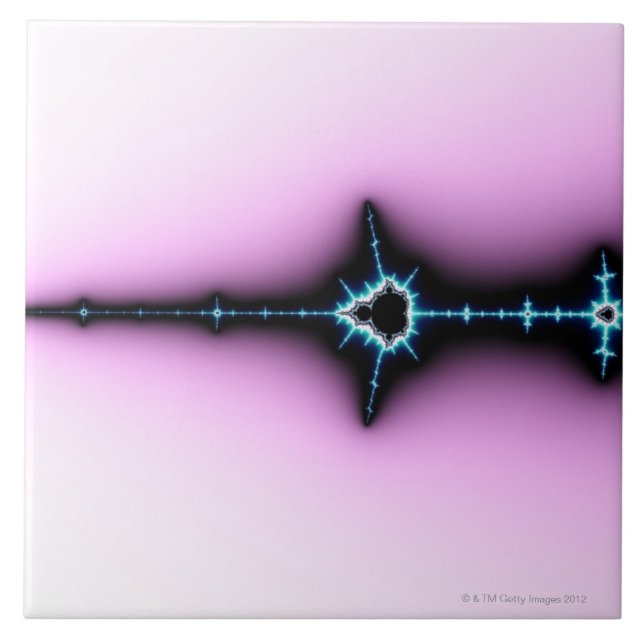 Azulejo De Cerâmica Mandelbrot 6 (Frente)