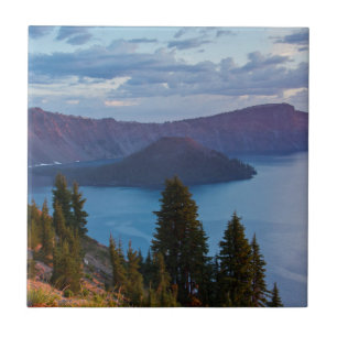 Azulejo De Cerâmica Manhã cedo, Crater Lake