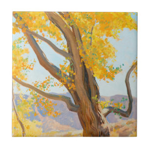 Azulejo De Cerâmica Manhã de outubro por Maynard Dixon