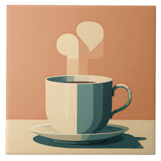 Azulejo De Cerâmica Manhã Ritual