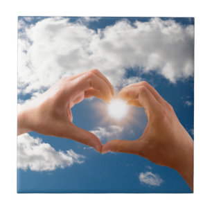 Azulejo De Cerâmica Mãos de amor