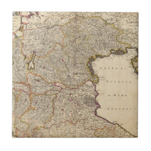 Azulejo De Cerâmica Mapa da região de Veneza, Italia