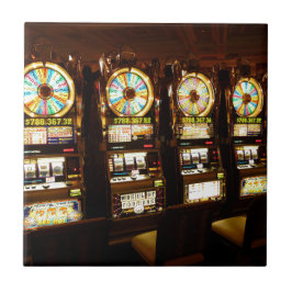 Azulejo De Cerâmica Máquina de Jogo Caça-Níquel Dinheiro Las Vegas