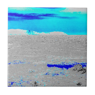 Azulejo De Cerâmica mar azul