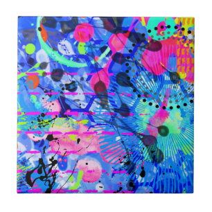 Azulejo De Cerâmica Mar de grafite 1