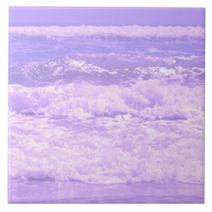 Azulejo De Cerâmica Mar Oceano Natureza Onda Água De Espuma