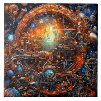 Azulejo De Cerâmica Maravilha Cósmica