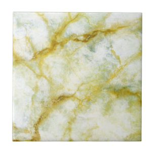 Azulejo De Cerâmica Marble com Threads Amarelos