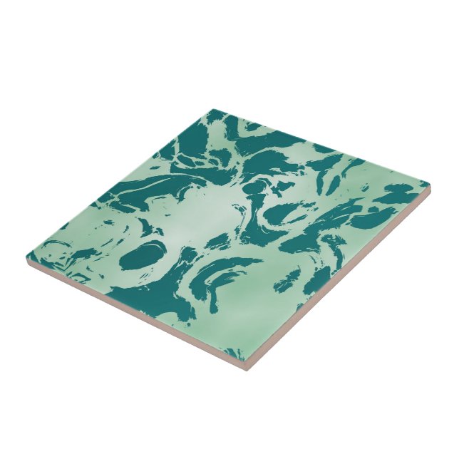 Azulejo De Cerâmica Marble Verde (Lateral)