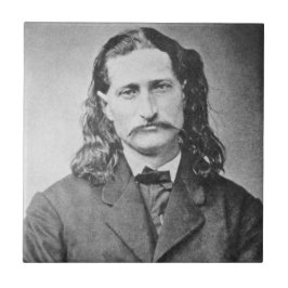 Azulejo De Cerâmica Marechal Wild Bill Hickok Pistoleiro do Velho Oest