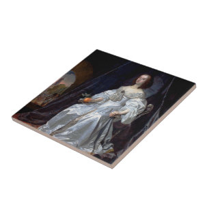 Azulejo De Cerâmica Maria, Princesa de Laranja