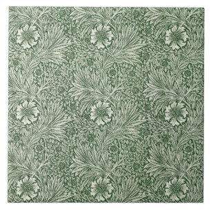 Azulejo De Cerâmica Marigold (por William Morris)