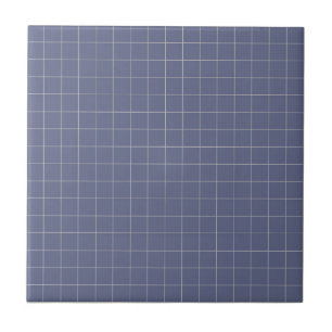 Azulejo De Cerâmica Marinho legal, azul e branco, com verificação do m