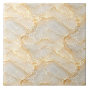 Azulejo De Cerâmica Mármore Onyx Dourado Sem Costura Padrão de Onda