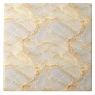 Azulejo De Cerâmica Mármore Onyx Dourado Sem Costura Padrão de Onda