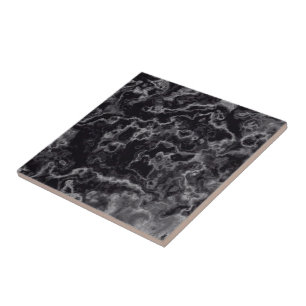Azulejo De Cerâmica Mármore preto