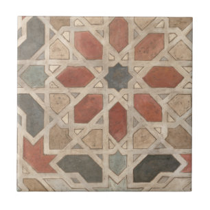 Azulejo De Cerâmica Marrakesh Design II não embelezado