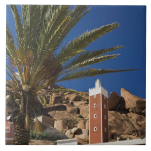 Azulejo De Cerâmica MARROCOS, Anti Atlas, Região de TAFRAOUTE: ADAI, V