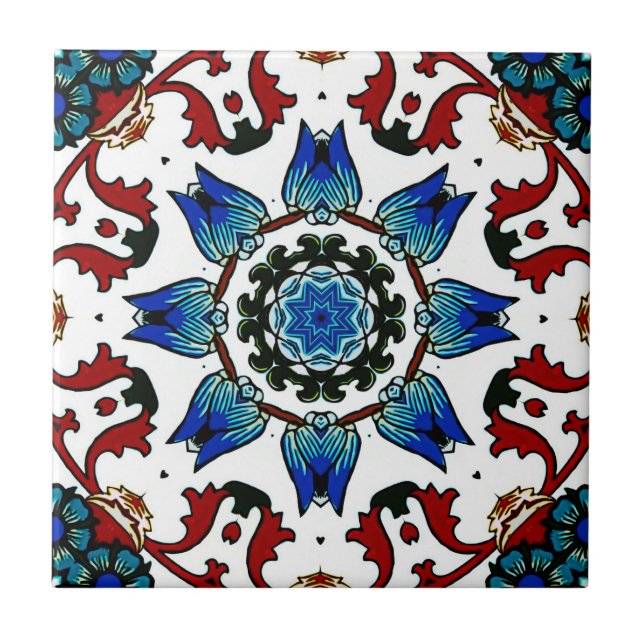 Azulejo De Cerâmica ,marroquino,mosaico,turco, (Frente)