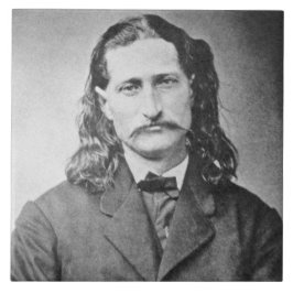 Azulejo De Cerâmica Marshal Wild Bill Hickok Old West Guncater