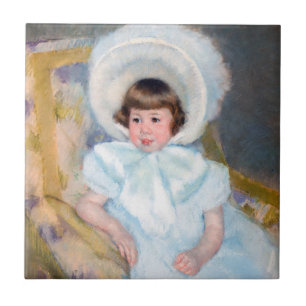 Azulejo De Cerâmica Mary Cassatt - Retrato Louise-Aurore Villeboeuf