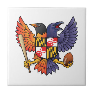 Azulejo De Cerâmica Maryland Birdland Crest
