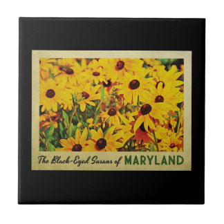 Azulejo De Cerâmica Maryland Black-Eyed Susans