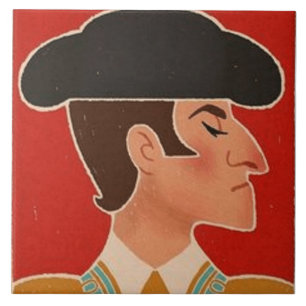 Azulejo De Cerâmica Matador espanhol   ESPANHA