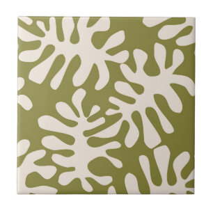 Azulejo De Cerâmica Matisse deixa verde