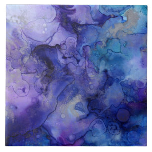 Azulejo De Cerâmica Matizes azuis