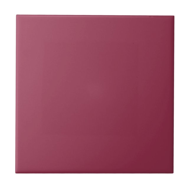Azulejo De Cerâmica Matte Cerise Square Kitchen e Banheiro (Frente)