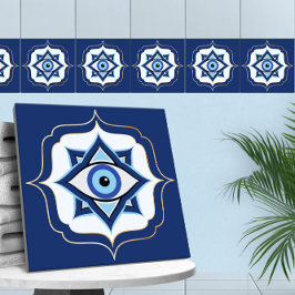 Azulejo De Cerâmica Mau Ornament Marroquino Quatrefoil